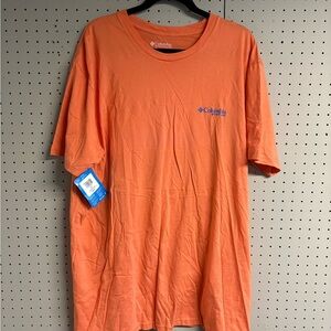 Columbia Men's Vibrant Orange Tee